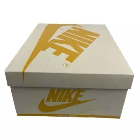BOX ONLY Air Jordan RETRO 1 HIGH OG 'YELLOW OCHRE' BOX ONLY BOX ONLY - Picture 4 of 4